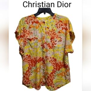 Christian Dior women's blouse size 8 us